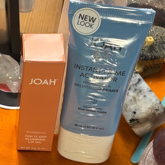 J.O.A. Other - **SOLD** J.O.A.H BUNDLE! Blue Prime and Plumping Lip Oil in Prosecco!